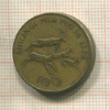 100 шиллингов. Танзания 1994г