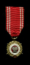 Медаль. За 20 лет выслуги в вооруженных силах. Польша