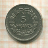 5 франков. Франция 1935г