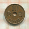 10 пенни. Финляндия 1941г