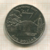 1 доллар. Новая Зеландия 1977г