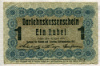 1 рубль. Познань. Германская оккупация 1916г