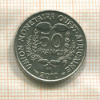 50 франков. Западная Африка 2010г