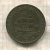 1 пенни. Южная Африка 1942г