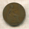 1 пенни. Великобритания 1906г