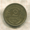 2 франка. Франция 1941г