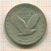 1/4 доллара. США 1927г