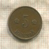 5 пенни. Финляндия 1932г