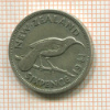 6 пенсов. Новая Зеландия 1941г