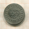 100 центов. Суринам 1987г