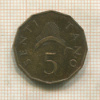 5 сенти. Танзания 1979г