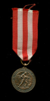 Медаль за 25 лет работы в горнодобывающей промышленности. Польша