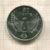 50 центов. Соломоновы острова 2012г