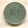 5 марок. Германия 1960г