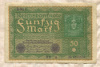 50 марок.Германия 1919г