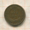 1 цент. США 1906г
