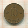10 пенни. Финляндия 1935г