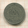 100 франков. Западная Африка 1996г