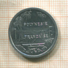 1 франк. Французская Полинезия 2009г