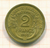 2 франка Франция 1939г