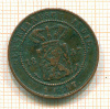 1 цент Голландская Индия 1857г