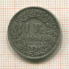 1 франк. Швейцария 1904г