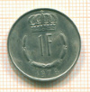 1 франк Люксембург 1978г