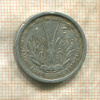 1 франк. Французская Экваториальная Африка 1948г