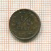 1/2 цента. Нидерланды 1884г