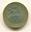 100 песо Чили 2005г