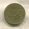 250 ливров. Ливан 2012г