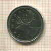 25 центов. Канада 2002г