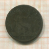 1 пенни. Великобритания 1880г