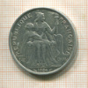 5 франков. Французская Полинезия 1984г