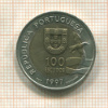 100 эскуо. Португалия 1997г