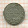 2 франка. Швейцария 1874г