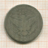 1/4 доллара. США 1894г