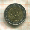 100 франков. Западная Африка 2010г