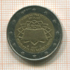 2 евро. Нидерланды 2007г