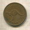 1 пенни. Австралия 1948г