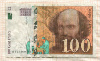 100 франков. Франция 1997г