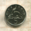 5 центов. Ямайка 1971г