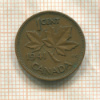 1 цент. Канада 1941г