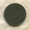 5 сентесимо. Италия 1861г