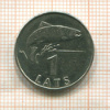 1 лат. Латвия 2008г