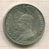 2 марки. Германия 1901г