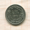 1/2 франка. Швейцария 1972г