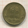 2 шиллинга. Британская Западная Африка 1938г