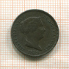 10 сантимов. Испания 1859г