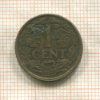1 цент. Нидерланды 1918г